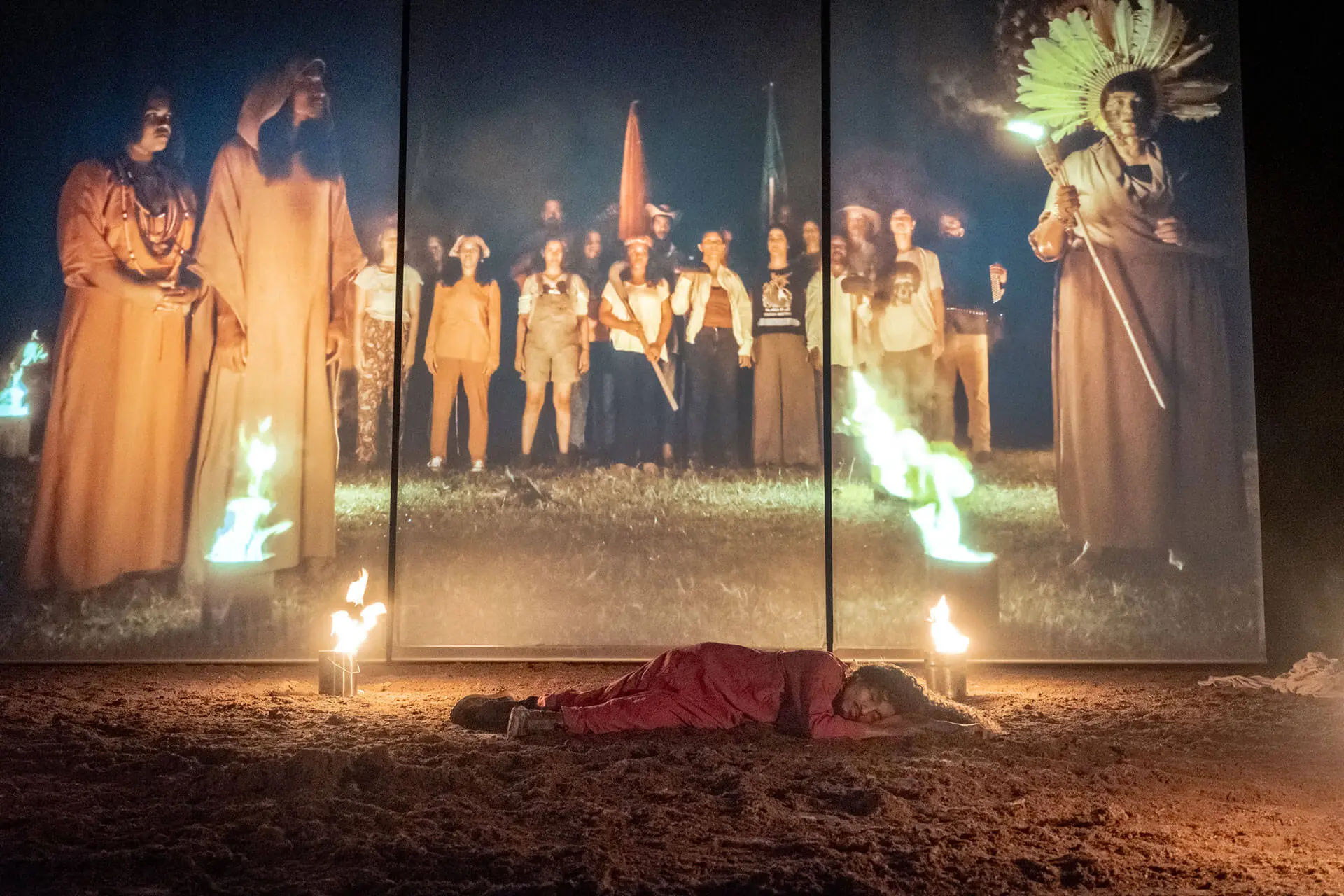 Image du spectacle Antigone in the Amazon